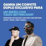 Tiago Bettencourt Instagram - És mega fã do Tiago Bettencourt e davas tudo para passar um serão com ele? A Cultura FNAC está a oferecer 10 convites duplos para "Um Serão com Tiago Bettencourt"! Vais assistir a um podcast, moderado por Hugo Van Der Ding, sobre o novo disco “Ao Vivo no Coliseu dos Recreios com orquestra Filarmónica do Centro” e os seus XX anos de carreira. O que tens de fazer para te habilitares a ganhar um acesso duplo para este evento exclusivo? Seguir @culturafnac, @sonymusicpt e @tiagobettencourt: Porque é aqui que a magia acontece! Comentar este post com uma frase: Solta a criatividade e mostra por que mereces passar uma noite diferente com Tiago Bettencourt e Hugo Van Der Ding. Bónus points se utilizares o título de alguma das músicas do novo disco! Taggar a pessoa sortuda: Quem vai ser o teu +1 nesta noite épica? As 10 frases mais originais vão receber um convite duplo e a oportunidade única de passar um serão com o Tiago Bettencourt e o Hugo Van Der Ding. Não fiques para trás! O passatempo termina dia 15 de novembro, às 23h59, por isso, corre e participa! #tiagobettencourt #nafnac #umseraocomtiagobettencourt#hugovanderding #fnactalks Fnac Portugal