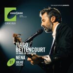 Tiago Bettencourt Instagram - Dia 27 de Julho no @cooljazzfestival é a primeira data anunciada neste ano em que celebro 20 anos de carreira. Estou muito feliz por fazer parte deste festival onde já assisti a muitos concertos improvaveis e tão inspiradores. No topo da minha lista está David Byrne há já uns anos, e Jorge Ben Jor na passada edicão. Vamos tentar estar à altura. Bilhetes já à venda 💪🏻