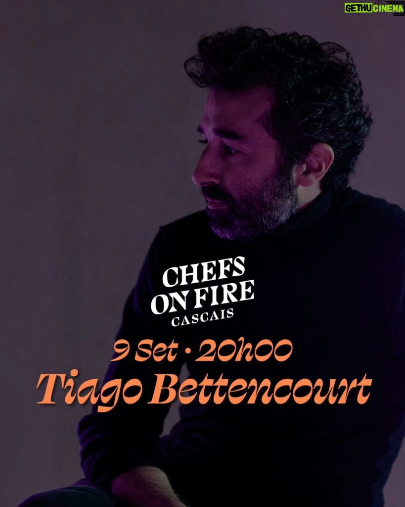 Tiago Bettencourt Instagram - Quase esgotado, este sábado no Estoril no @chefsonfire.pt 🔥, com @a_garota_nao @claudiapascoal e @mirrorpeople