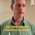Tim Heidecker Instagram - A big announcement about my mouth