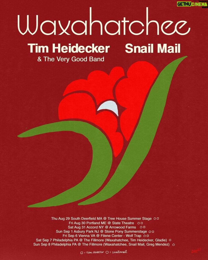 Tim Heidecker Instagram - Hey Friends! Me and The Very Good Band are hitting the road later this year for some late summer/fall dates with the great @waxa_katie and @snailmail! Late summer, outdoor shows, It's gonna be glorious. We'll be adding a 25-minute jazz jam version of Van Morrison's Moondance to cap off the evening. Tickets go on sale this Friday!