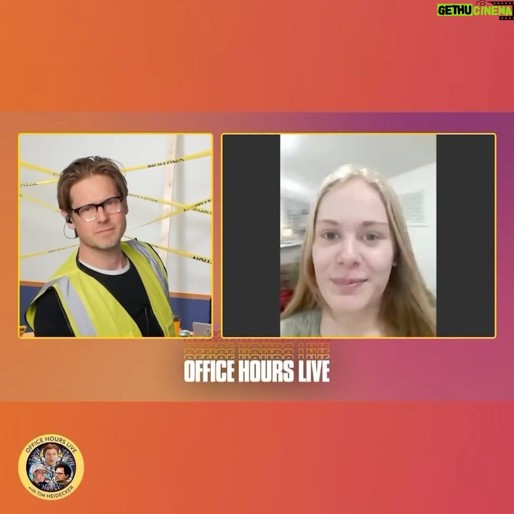 Tim Heidecker Instagram - OHL coming in HOT with our first show of 2024! We ❤️ our zoomers. Watch this week’s episode with @timheidecker, @douggpound and @vicbergeriv at the LINK IN BIO or get an extra hour of the show at patreon.com/officehourslive with a FREE seven-day trial.