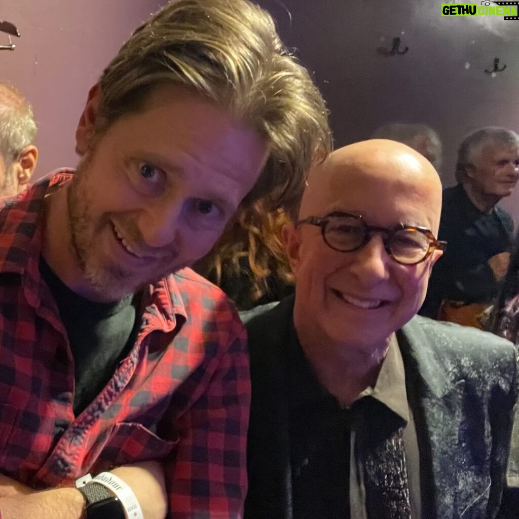 Tim Heidecker Instagram - My weird life rolls on. Fun times at the Denny Laine benefit last night at the Troubadour!!! With the legend @thepaulshaffer