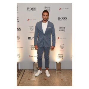 Tom Austen Instagram - Feeling like a boss wearing @boss last night at the amazing private view of #mjonthewall 
Thanks so much for having me. 👊🏽
#bossxmichaeljackson