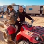 Tom Holland Instagram - The only way to travel to set. @therussobrothers #cherry