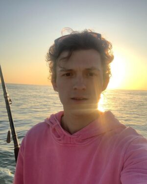 Tom Holland Instagram - Curls for days