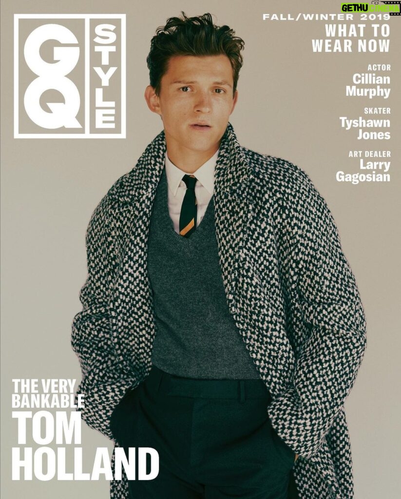 Tom Holland Instagram - So this happened. Thank you to everyone at GQ for making this all happen. Can’t wait for you all to see the rest. Winter is coming.