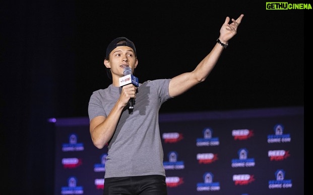 Tom Holland Instagram - Your support means the world. Thanks philly for having me.