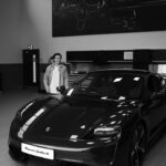 Tom Holland Instagram - “Electric” Peter Kay 😂 Thanks @porsche_gb for helping me go electric. #PorscheTaycan