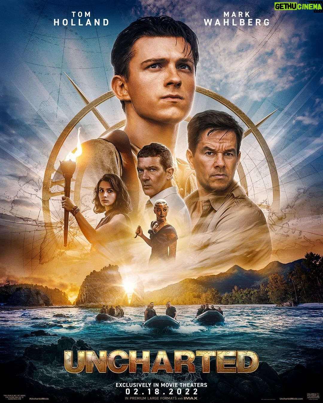 Tom Holland - 9 Million Likes - I can’t wait for you to see this film. #unchartedmovie February 18th.