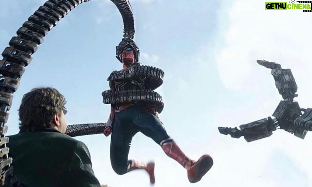 Tom Holland Instagram - Absolutely no cgi in this picture. Method acting at its finest. @spidermanmovie