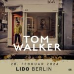 Tom Walker Instagram – I’ve been reading all your comments asking to play in Germany and it’s happening 👀
BERLIN 28TH OF FEB, intimate show at the Lido…Tickets on sale RIGHT NOW! Be quick, don’t miss out (link in bio)
Who knows this might give me ideas for more European gigs… Berlin, Germany