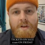 Tom Walker Instagram - I'm going on a mini tour of weird and wonderful caves and subterranean venues around the UK!! ✨ It'll be the first time I play tunes from my second album, so I wanted to make this extra special with a few surprises thrown in... 👀 Tickets go on sale Friday 10am, check my website and the mailer for more info