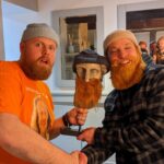 Tom Walker Instagram - #tbt to my stag, wedding date is getting closer