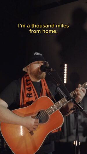 Tom Walker Instagram - A little performance I did back in Cardiff, send this one to your better half