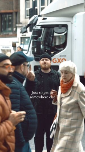 Tom Walker Instagram - Went to central London and tried to capture that familiar feeling of being alone in a crowd