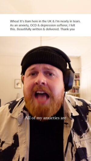 Tom Walker Instagram - Thanks for opening up about your stories and making Freaking Out yours x