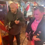 Tom Walker Instagram - Ayyyy got your phone! 📲 Just wanted to say HAPPY BIRHDAY BAZ!!!🕺🏻 A crackin’ selection from the roll of recent times. Aging like fine wine lad, here’s to the future. Keep being you ya legend! Toby 🍻🍻