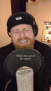 Tom Walker Instagram - It’s hard to speak when you’re tongue tied, tough to breathe when you’re going under #mentalhealthawareness #endthestigma #mentalhealth