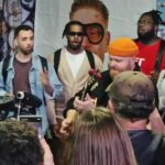 Tom Walker Instagram - This past weekend has been insane! Played pop up shows all over the country (nearly got shut down by the police!), got joined by tribal drummers in Glasgow, my ugly mug made it to Leicester square (look mum I'm on a billboard!) and I helped Shaun in Brum propose to his partner Kiera. Beyond grateful for all the love on the release of Burn. Be a legend and follow my gran's orders (swipe to see) - go stream Buuurrrrrrn hahaha