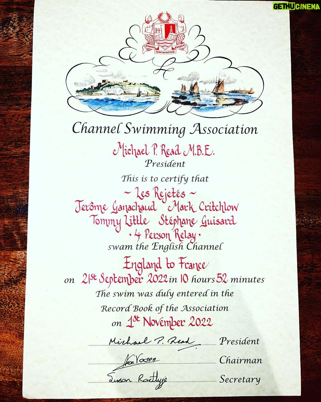Tommy Little Instagram - Move over grade 6 graduation, there’s a new piece of paperwork for the office wall.