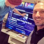 Tommy Little Instagram - Jonny and me working together to promote my standup special available now on @primevideoaunz! Get around it x