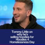Tommy Little Instagram - How a hoodie can help change the life of a young person affected by homelessness.