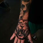 Tommy Little Instagram - Thanks for the hand job @benthomasart 🙏