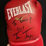 Tommy Little Instagram - PSA: manifesting is bullshit. I got my hopeful fight record tattooed on my wrist before stepping in the ring with @timtszyu. It didn’t help me at all. Like not even in the slightest bit. At least the great man was kind enough to gift me the glove that ended me. What a gentleman 👊