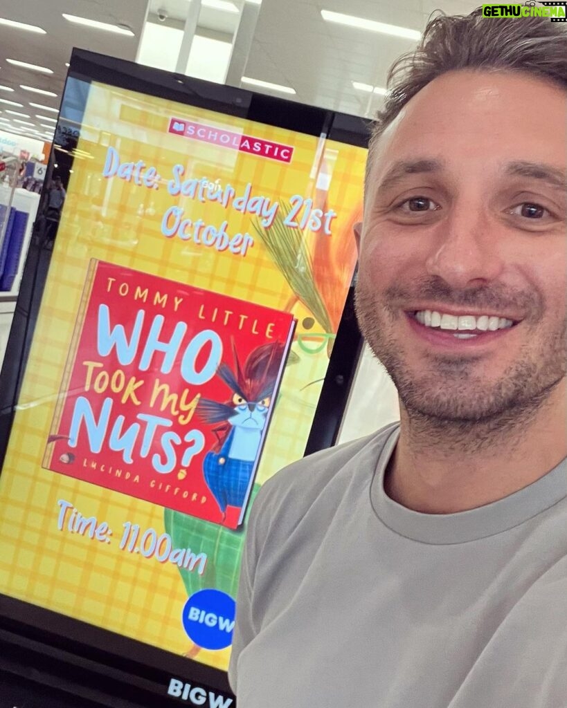 Tommy Little Instagram - The moment my kids book came out was coincidentally the moment I realised just how important reading really is. Who Took My Nuts is available at all good book stores and even some of the shit ones too. Grab a copy today because reading has never been more important than now 🙏🐿️
