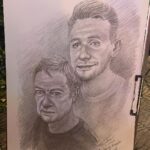 Tommy Little Instagram - We had to stay in this position for 2 and a half hours. Jonny’s back is now cooked and he’s bedridden but I think you’ll all agree, it was DEFINITELY worth it!!!!!