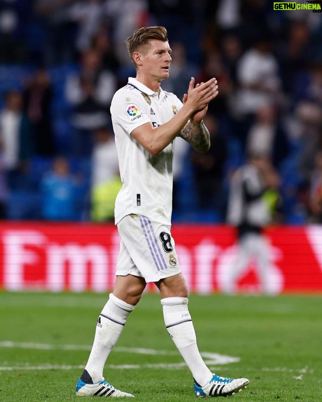 Toni Kroos - 833.2K Likes - Long season. Good season. Thanks for your support!