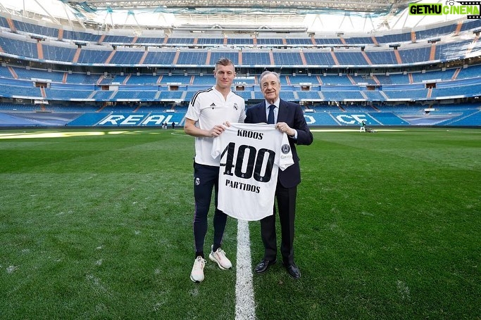 Toni Kroos - 1 Million Likes - 400 games with @realmadrid. Could have gone worse.
🤍