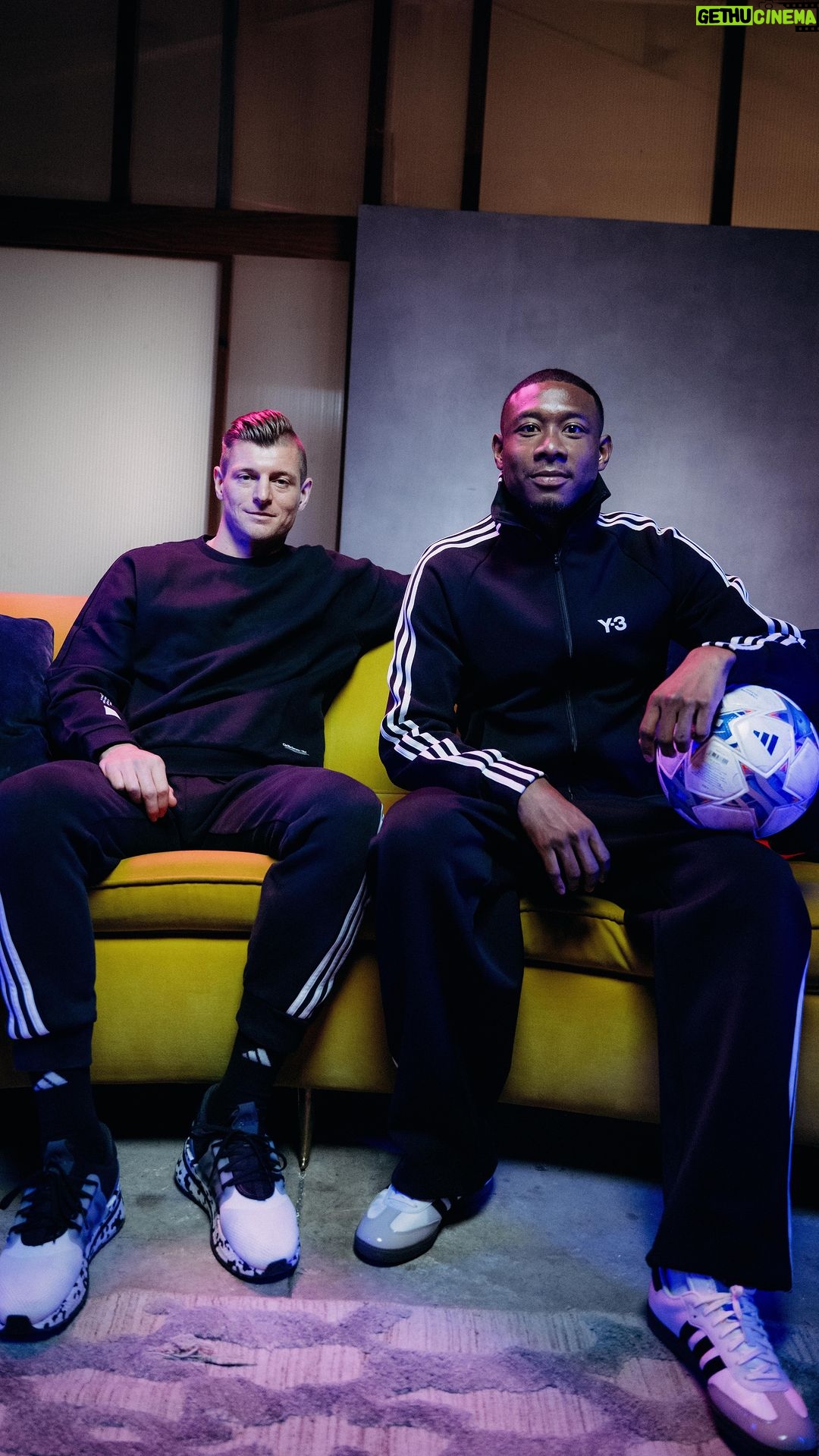 Toni Kroos Instagram - Willkommen in der @theiconleague, @davidalaba. ππ½π€π½β½οΈ π’π£π¦π³ πΈπ’π³π΅π¦, πΈπ¦π― π³πΆπ§π΄π΅ π₯πΆ π₯π’ π’π―? ππ± #StayTuned ππ€πΌ Madrid, Spain