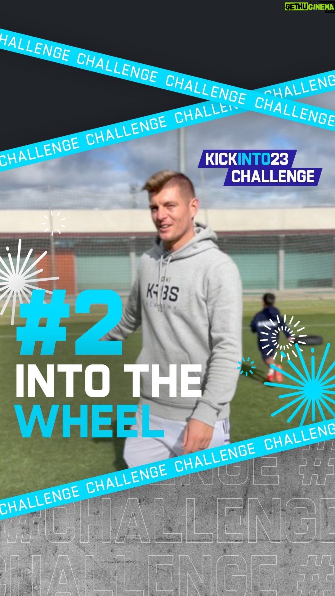 Toni Kroos Instagram - Aaron from India won last years challenge and came to Madrid to train with me π Now itβs time for #kickinto23 and for you to win a training with me β¬οΈ Upload your best Trickshot to Instagram AND Toni Kroos Academy App π² Tag the Academy and put #KickInto23 π #kroos #football #kickinto22 #realmadrid #challenge #newyear #fussball #futbol
