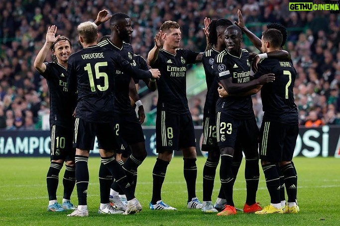 Toni Kroos Instagram - what an atmosphere tonight. Celtic fans are special. great start into the CL season!