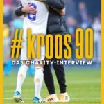 Toni Kroos Instagram - Das längste aber gleichzeitig auch interessanteste, nachdenklichste, witzigste und vor allem aber spannendste Interview meiner Karriere. Geführt mit 90+ tollen Persönlichkeiten, die jeweils eine Frage an mich hatten! Zum Teil verwundert, zum Teil geehrt über die Fragen und Fragesteller, aber auf jeden Fall dankbar für das Format. Tolle Idee von @oliver_wurm UND DAS BESTE… Ihr tut dabei gleichzeitig noch was Gutes für die @toni.kr8s_stiftung. 🙌 Viel Spaß beim Lesen und danke an alle die mitgemacht haben. Den Link findet ihr in meiner Story und Bio 📲😉 #Kroos90