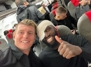 Toni Kroos Instagram - Next round✅
@toniruediger is a beast ✅