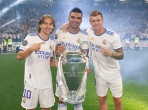 Toni Kroos Instagram - Swipe left - you won‘t find a lost final in this combination. Says it all! Gonna miss it. Gonna miss you.