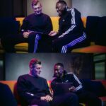 Toni Kroos Instagram - B E H I N D T H E S C E N E S Good Vibes only beim Shoot mit @toni.kr8s und @davidalaba in Madrid. Mehr Content findet ihr übrigens auf unserem YouTube und TikTok Channel 🤫 Madrid, Spain
