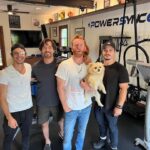 Tony Horton Instagram - Can you name all the members of this motley crew? The fourth one from the left is Flocky. The rest are up to you.