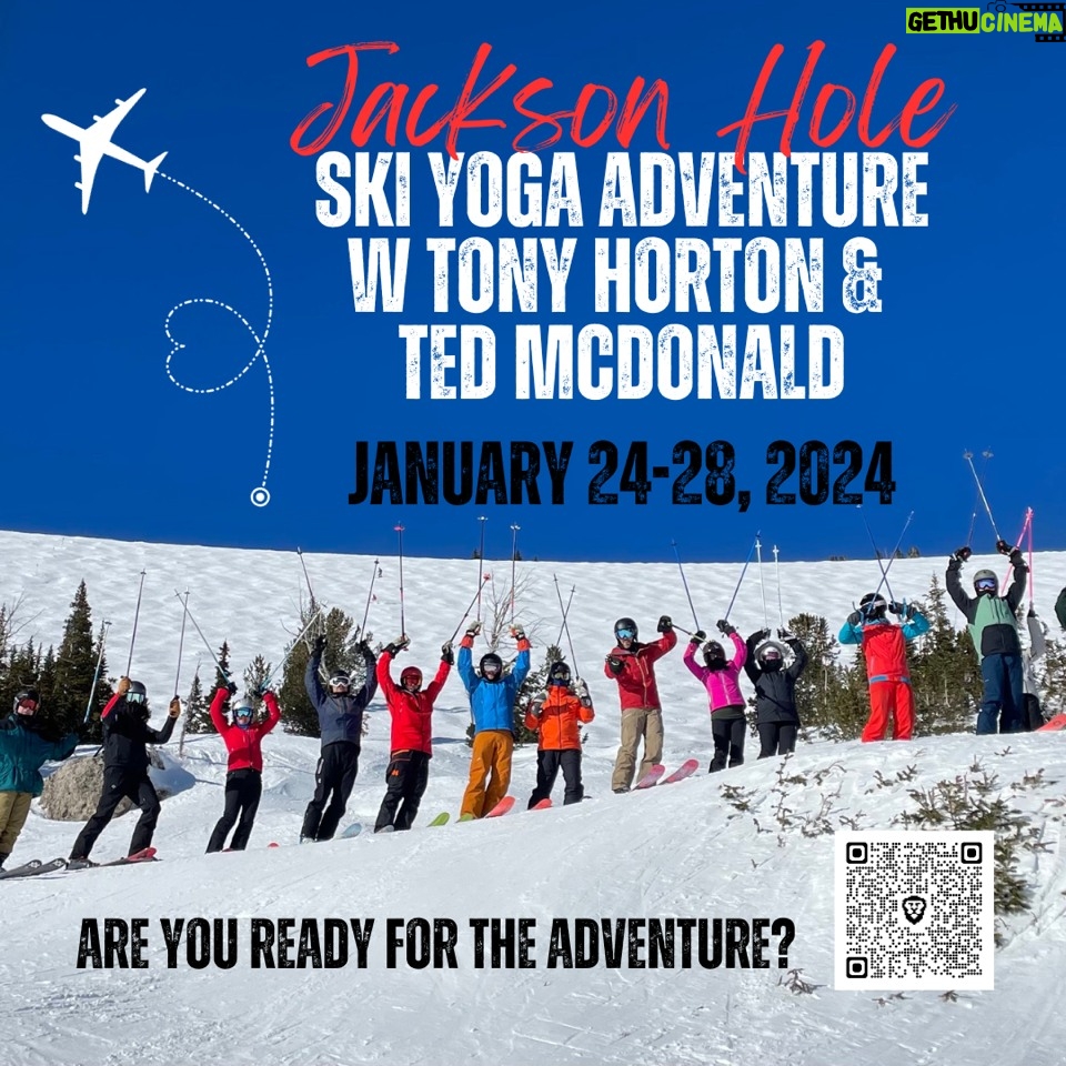 Tony Horton Instagram - ❄️🏔️ Hey there, Power Nation! It's Tony, and guess what? Ted McDonald and I are gearing up for our epic annual Ski and Yoga retreat in the stunning Jackson Hole, Wyoming from January 24-28th, 2024! We're talking crisp mountain air, fresh tracks in the snow, and yoga sessions that bring peace to your adrenaline-charged soul. It's not just a retreat; it's an adventure that will uplift your spirit and challenge your body. 🎿🧘‍♂️ This is your invitation to join us for a getaway that's all about energizing activities and mindful relaxation. And here's a hot tip - snag your spot before December 1st for an early bird special that's as sweet as the powder we'll be shredding. Ready to hit the slopes and the mat with us? Click the links in my bio to reserve your place now. Trust me, spots will go faster than a downhill slalom, so let's do this! 🚀 #SkiYogaRetreat #TonyHorton #TedMcDonald #JacksonHoleJoy #EarlyBird #PowderAndPeace"