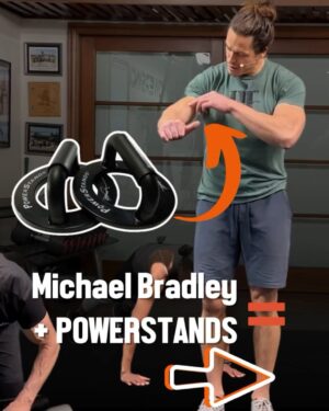 Tony Horton Instagram - 💥 Get ready for an epic level-up, Power Nation! 

I’m stoked to give you a sneak peek at Michael Bradley’s brand new program, Primal Evolution, launching in the first quarter of 2024! 🚀

In this clip, we’re getting down with Power Stands — the game-changer in strength training. Patented, trademarked, and with a name that packs a punch, Power Stands are not just about the lift; they’re about stability and precision for every rep. 🏋️‍♂️

Whether you're powering through push-ups or soaring through strength sets, these stands are the ally you didn’t know you needed. 

Find your perfect stance, maintain that flawless form, and never sacrifice range of motion for more reps. Because hey, we’re here to build power, not cut corners!

Looking to get your hands on these bad boys? 

Swing by TH Fitness and grab a pair — because your  Primal Evolution journey deserves the best support. 💪

Stay tuned for more on Primal Evolution and until then, keep pushing, keep standing strong, and remember — the power is in your hands (and under them too!) 🔥

#PowerStands #THFitness #TonyHorton #NextLevelTraining #PushUpPower #FitnessInnovation