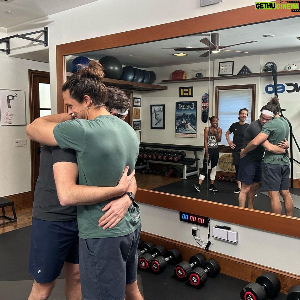 Tony Horton Instagram - The family is back together! #love #family #reunited and it feels so good… Can you guess what’s happening today?