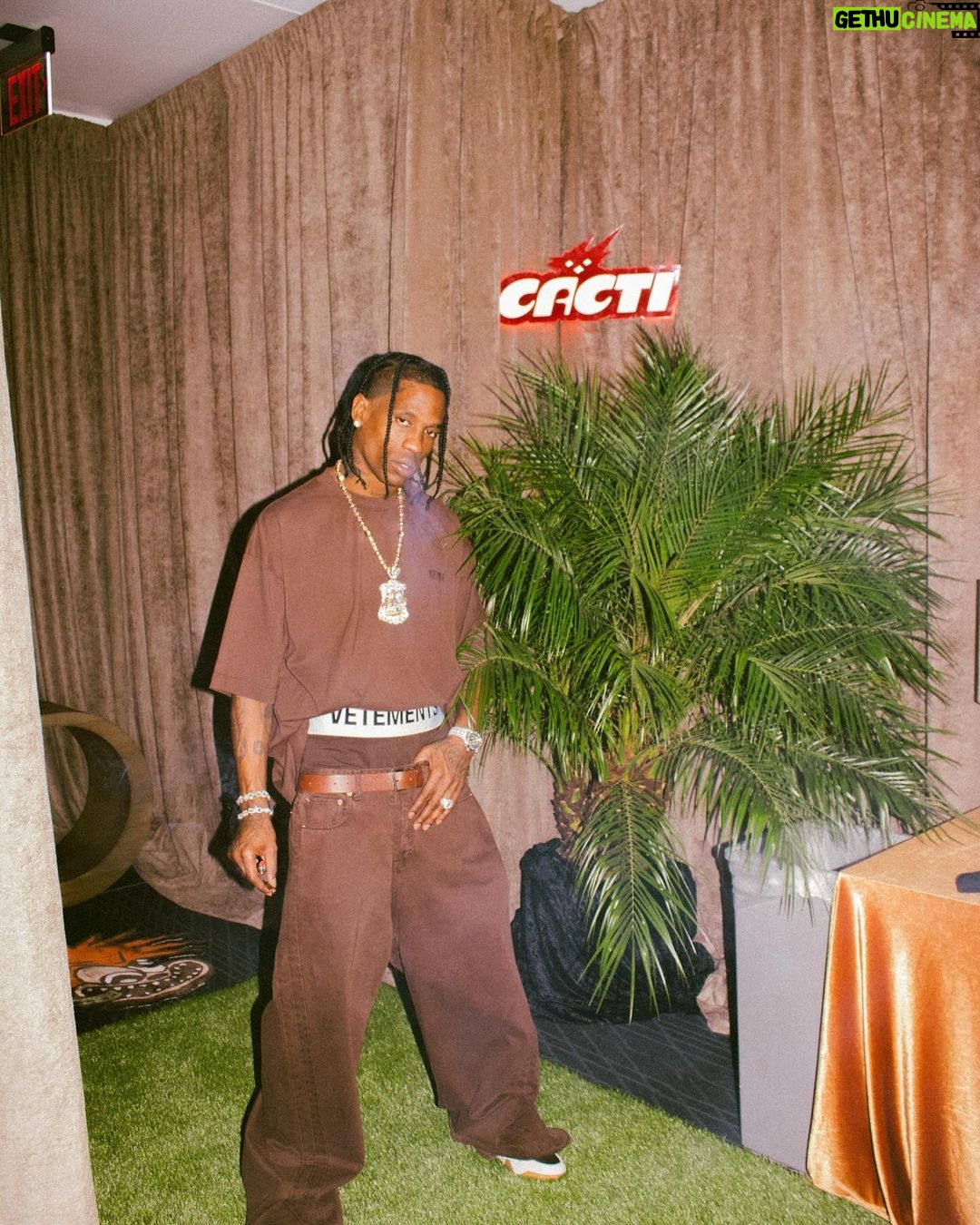 Travis Scott Instagram - NEVER BEEN MORE TURNT FOR SOMETHING EVER WE LIVE AT SO-FI STADIUM MORE LIKE UTOPIA STADIUM CANT WAIT THE SHAKE THE ROOF OFF WITH YALLLL FUCKKKKKKKKK