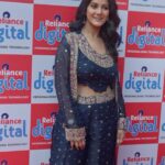Trina Saha Instagram - Pleasure visiting @reliance_digital @madhyamgram_kolkata 🫶🏻 Wearing @rajinstylecal 👗 #trinsi #reliancedigital #collaboration