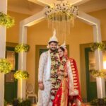 Trina Saha Instagram - Love and laughter at our wedding venue. @baro_kuthi_rajbari Brand Faces : @neel_bhattacharya @trinasaha21 Photography: @sayantan_dutta_photography Agency : Team Soumojit Adak Book Now 📞 098363 67737 Location 📍 https://g.co/kgs/aAK9YQ #BaroKuthiRajbari #MajesticUnion #TimelessElegance #RoyalWeddings #OpulentVenues #HistoricCharm #LoveInLuxury