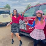 Trina Saha Instagram - One with the baby @_rimparoy1official_ 🫶🏻 #trinsi #metameetupne #hornbillxmeta Kisama Heritage Village Kohima