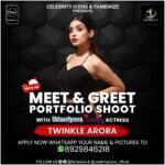 Twinkle Arora Instagram - Hey All, I am Happy To Announce That i am coming to Meet You All For The Fashion Photoshoot In Your Cities. @celebrityicons_official With @famewize So What You Are Waiting For? Grab Your Chance To Meet @thetwinklearora ASAP. Simply Register Yourself: Kindly WhatsApp Your Full Details 👇🏻 Name, City & Pictures To → 8929846218 OR DM @celebrityicons_official OR @famewize And Get Selected For Meet & Greet & Amazing Photoshoot With @Twinkle Arora In (New Delhi) (Bhopal) (Ahmedabad) (Chandigarh) And Other Cities As Well. •Founder: @kundanguptaofficial @shilparajput_official #celebrityicons #famewize #twinklearora #colorstv #newdelhi #kolkata #ahmedabad #bhopal #lucknow #jaipur #pune #mumbai #event #modeling #acting #meetandgreet #photoshoot #portfolio #celebritiesshoot #tvartist #reelsstar