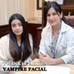 Twinkle Arora Instagram - *Twinkle Arora, a famous Indian actress, enjoys a Vampire Collagen facial at HM (Hair Masters) Aesthetics* @thetwinklearora You may have heard about the latest skincare trend, the vampire facial, made famous by celebrities and reality TV stars. It’s available to more than just celebrities. Twinkle Arora, an *Indian actress,* wanted to detoxify her skin and have skin rejuvenation. So, we performed a Vampire facial and as you can see in the video, she is very happy and excited about our *Vampire facial* treatment. The vampire facial, also known as microneedling with PRP, is a cosmetic procedure that involves drawing blood from your arm, separating platelets and applying them back onto your face. This procedure has many benefits, including younger looking skin, and is only gaining in popularity. It’s a quick procedure, i.e. it is completed within less time and it’s suitable for all skin types. We, at HM Aesthetics, understand that every patient is special and has unique requirements. Experience the Finest Treatments with Dr Neetu Narula. So, hurry and start your treatment today to see the best results ! For appointments WHATSAPP📱9646777567/ 7087879899 or Write in the comments section below and Dr Neetu will revert @Doctor.Neetu @hairmasterschandigarh Hair masters ( HM Aesthetics) Sco -180-187, sector 9C Chandigarh #vampirefacial #twinklearora #doctorneetu #hairmasterschandigarh #hairmasters #client #clientdiaries #reviews #skincare #skin #skindoctor #dermatologist #bestdermatologist #dermatologist #chandigarh #skintreatment #healthyskin #skinglow #glowingskin #facespa #facial #medicalfacials #glowingskin #happy #wrinkles #finelines #skindoctor #bestskindoctor #wrinklefree #scarfree
